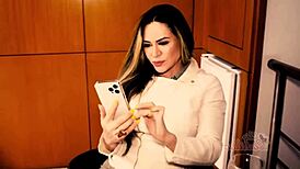 Cleo Cadillac Heads To Motel To Lick Her Friend's Pussy!