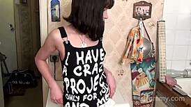 Slender Teen Lil Tammy Rips Off Lingerie To Reveal Her Petite Pussy In High Definition Striptease