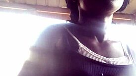 Crazy Bitch Scours Supermarket for Lighter to Smoke