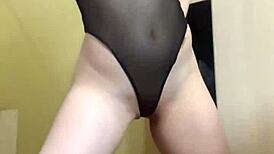 Ritafox in sexy clothes and heels dances for you