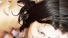 Venezuelan Teen Friend Sucking with Deepthroat Skills