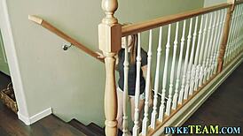 Intense Scissoring Latina Teen