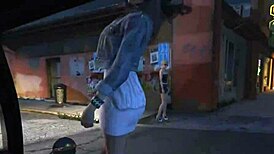 trevor chats up a hooker in gta 5 for service