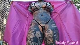 cheeky micro bikini try on haul with big ass and tits.