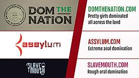 bondage slut getting analized 😈