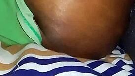 Creampy puzzy in bedroom with roommate