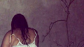 i really wanted to lick her big natural tits and saggy belly while she shakes her ass dripping