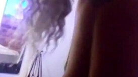 Intimate moments shared between husband and wife at home