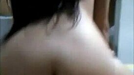 venezuelan teen bent over for deep doggystyle