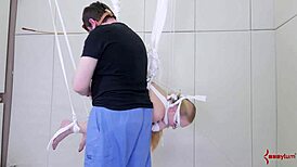 bondage slut getting analized 😈