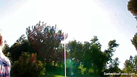 Samantha Saint's Football Fun