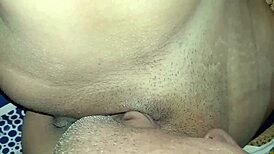 Indian Hot Girl Gets Pussy Licked and Sucked in Close-Up Doggy Anal Action