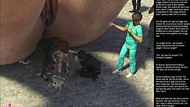 Big Apple Small 18+ Gesture Episode 23 - 3D Comics Cartoon Sex