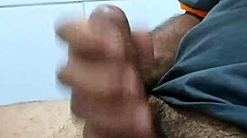 Brazilian Diogo Strokes His Cock Solo