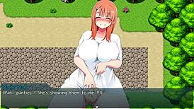 I-I got this sexy red bikini from another girl... rural jk exhibitionist part 2