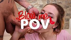 blow me pov, i'm this hot bbw suckin your cock like a champ