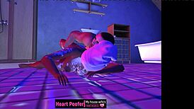 Dragged From The Shower And Taken On The Bathroom Floor