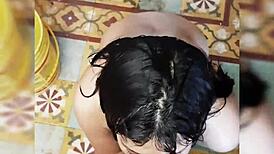 Venezuelan Teen Friend Sucking with Deepthroat Skills