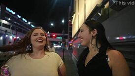 mia dior & raven rice bond closely after nerd bar at freemont experience