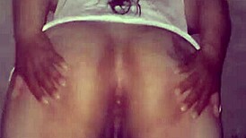 i really wanted to lick her big natural tits and saggy belly while she shakes her ass dripping