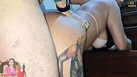 Since My Husband Has Small Dick, I Got Big Cock Lover For Assfucking