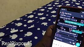 pregnant ebony woman feels so horny in full homemade video