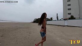 Manoella Fernandes and Crew Unleash Beach Madness!