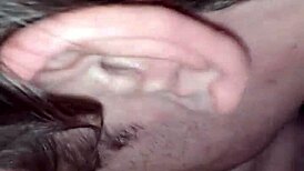 Homemade video of amateur couple with intense oral session