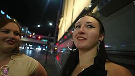 mia dior & raven rice bond closely after nerd bar at freemont experience