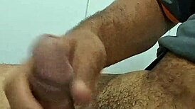 Brazilian Diogo Strokes His Cock Solo