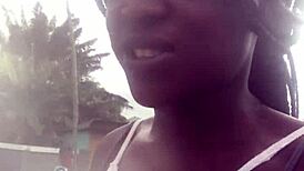 Crazy Bitch Scours Supermarket for Lighter to Smoke