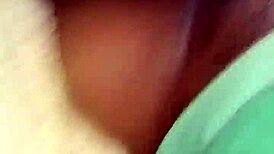 Creampy puzzy in bedroom with roommate