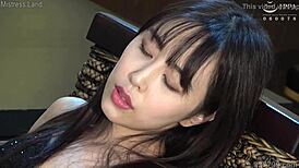 why would lily hosho laugh while a masochist man licks her?