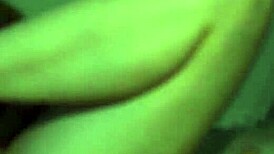 Sexy Big-Ass Teen in Skirt Moans Loudly in Bed