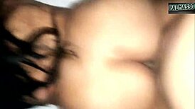 Helpless teen gets stuck in bed and gets fucked hard