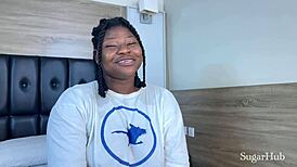 On my first porn interview, he FUCKED my pussy crazy style