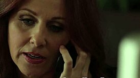 Milf enjoys oral pleasure from a young babe