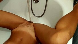 Caught step sister masturbating in bathroom 😏