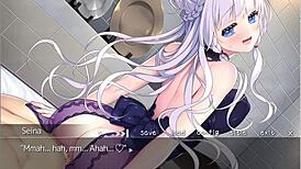 The Humbling Of A Holy Maiden In Anime Game, Part 4.