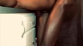 Getting pounded rough by thick BBC in bathroom, so wet! 💦