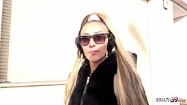 Blonde Barkeeper Picked Up In Berlin For Model Job