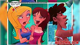 Blonde College Perverts Play Basketball With Big Cocks!