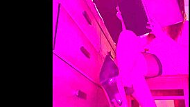 pauloette lerouge dangles sexy stilettos in stockings