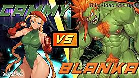 Cammy's big ass compilation in hentai futanari.