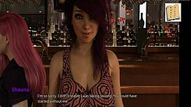 Wvm 113 Chats With Gorgeous Pink Haired Milf, Revealing Big Tits In 3D Anime