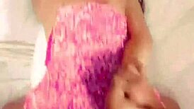 Petite teen's big ass fingered in doggystyle