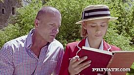 Veronica Leal Squirts In Outdoor Anal Fuck