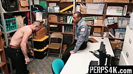 An understanding was reached by the suspect and gay mall officer at the shop