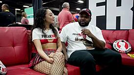 We banged in the parking lot at exxxotica nj 2024