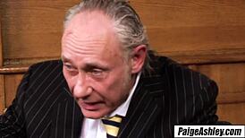 I Treat Boss Ben Dover With Anal Blowjob In Lingerie